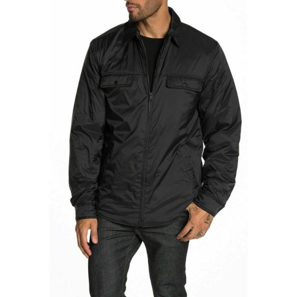 🎀 5/$20 🎀 Men’s Original Weatherproof Zip Front Lined Windbreaker black size XL
